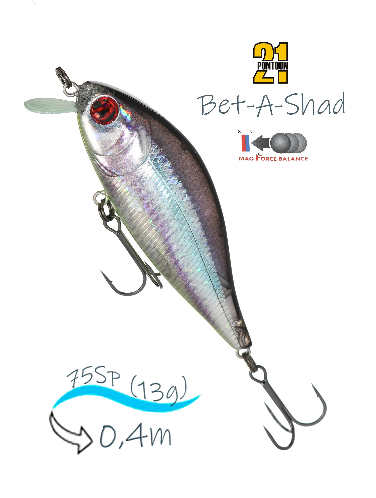 Bet-A-Shad 75 SP-SR R55