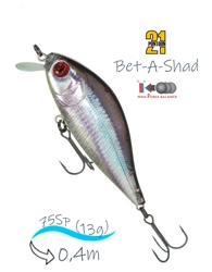 Bet-A-Shad 75 SP-SR R55 - фото