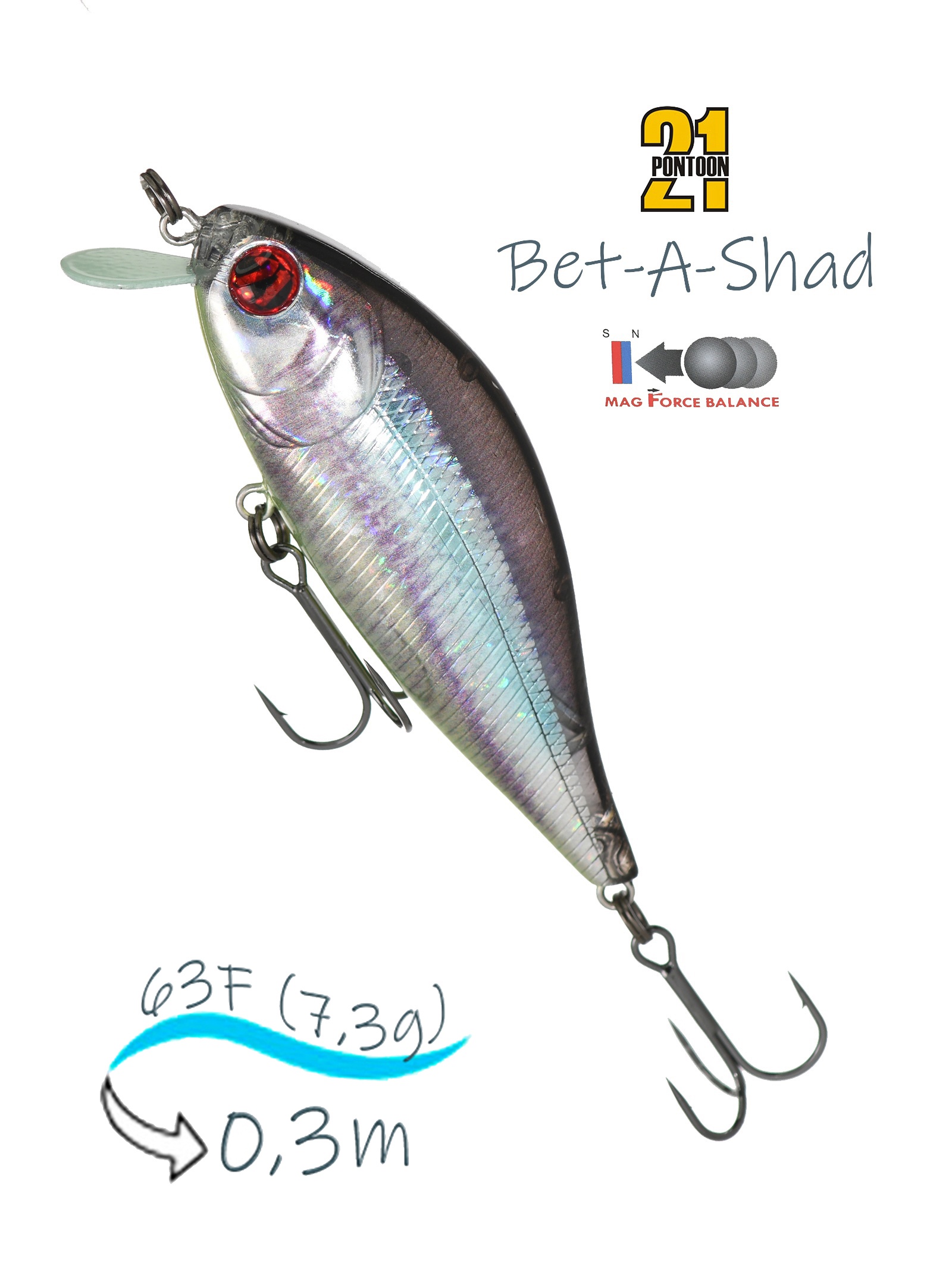 Bet-A-Shad 63 F-SR R55