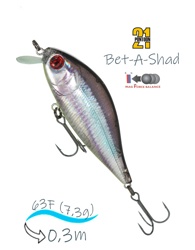 Bet-A-Shad 63 F-SR R55 - фото