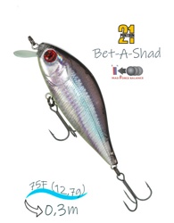 Bet-A-Shad 75 F-SR-R55 - фото
