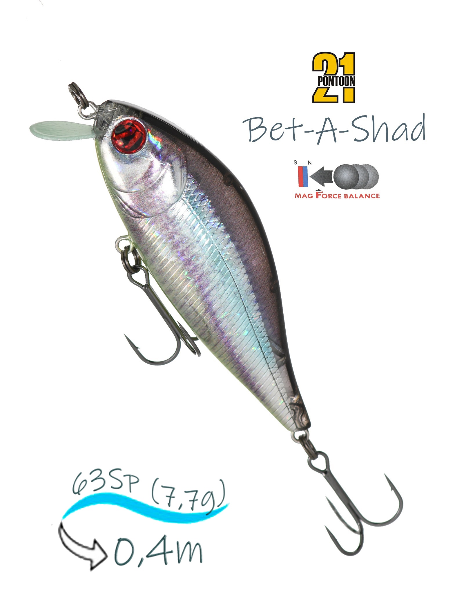 Bet-A-Shad 63 SP-SR-R55