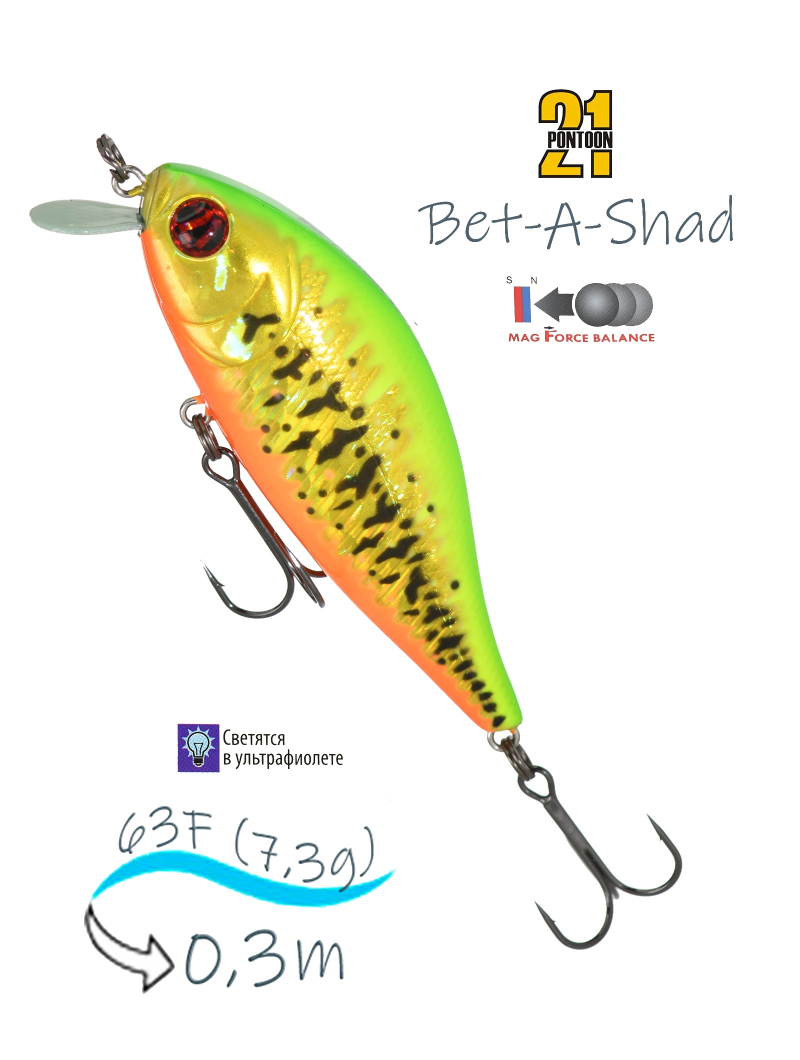 Bet-A-Shad 63 F-SR R65