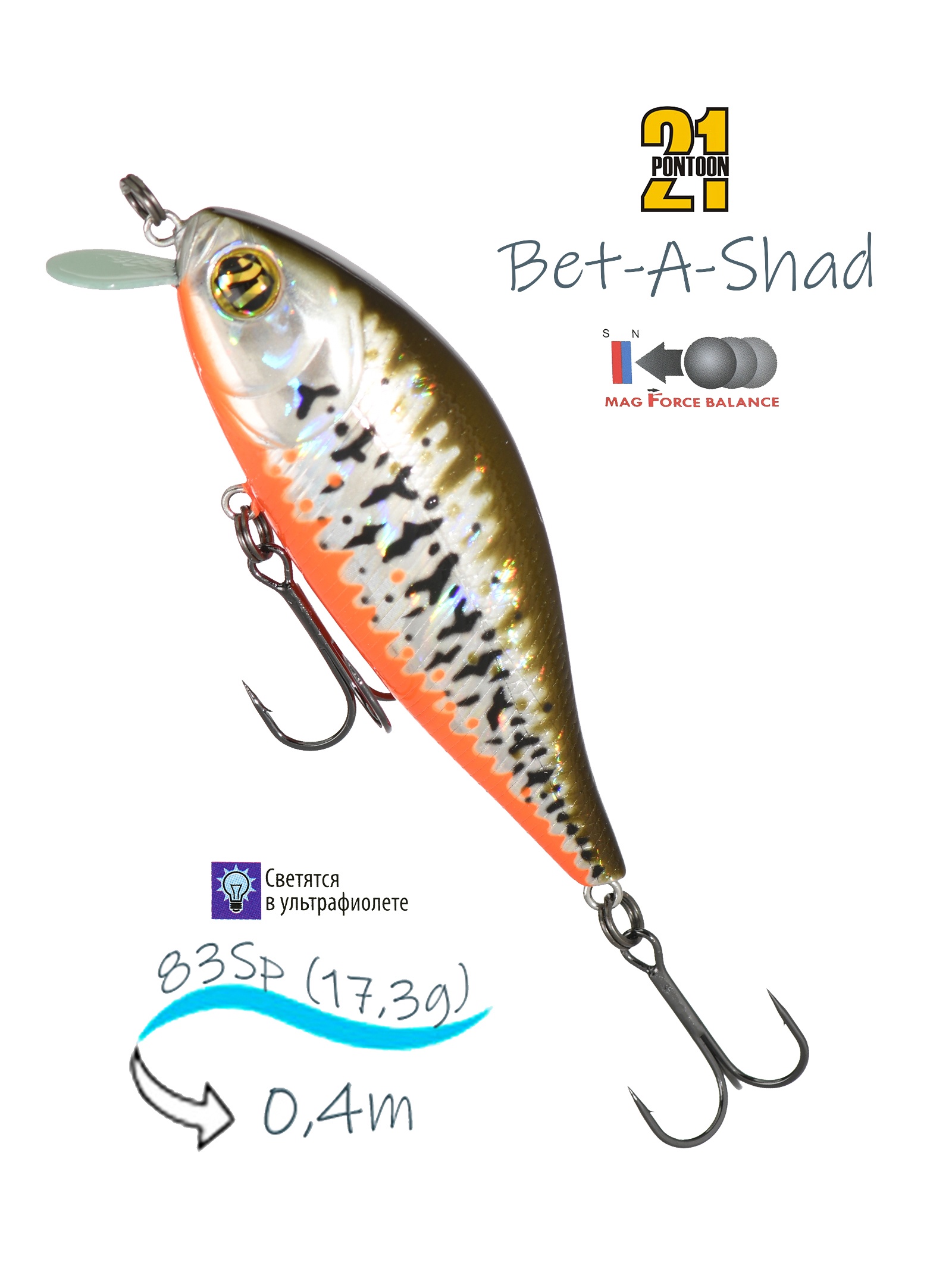Bet-A-Shad 83 SP-SR R53