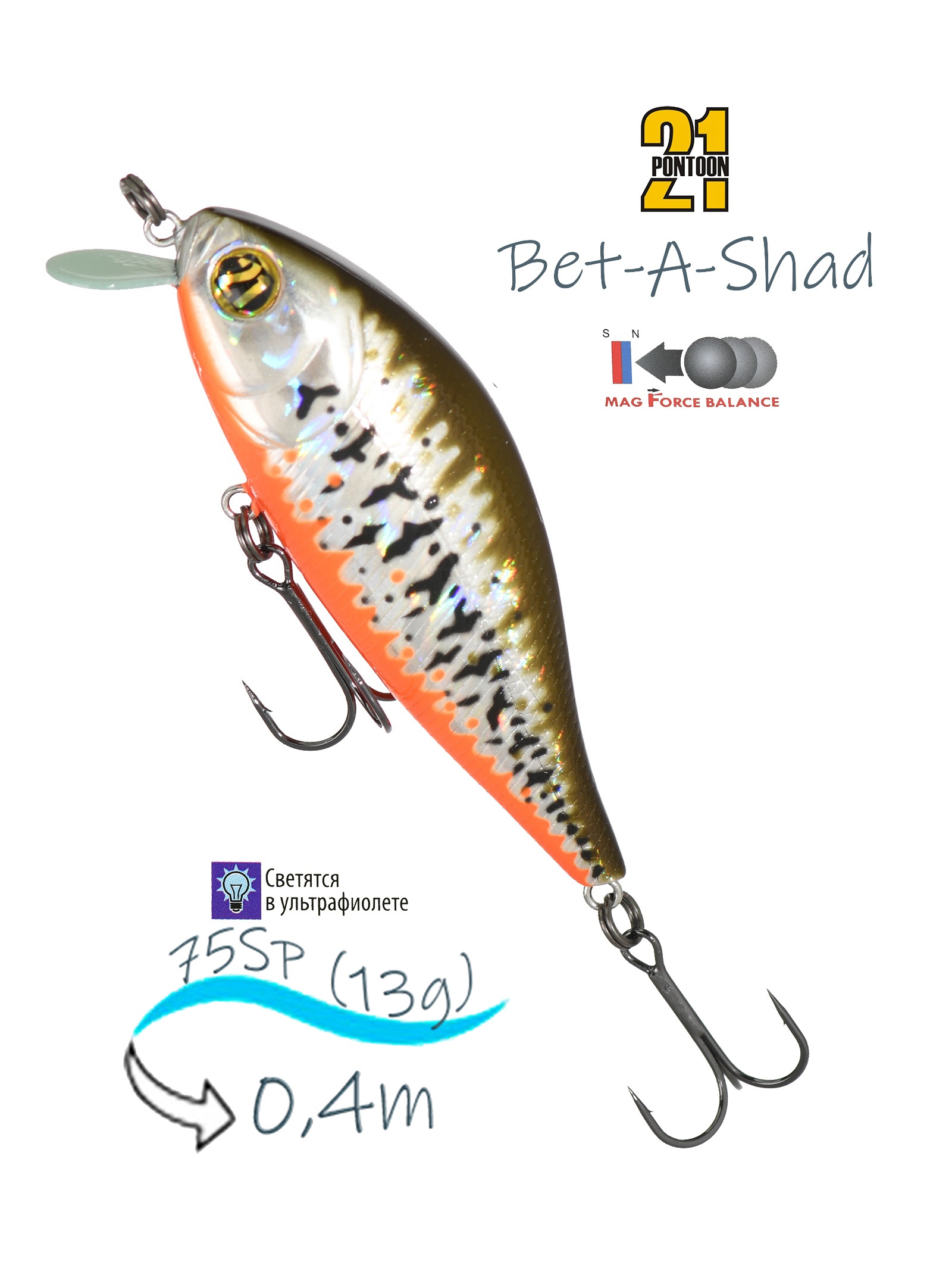 Bet-A-Shad 75 SP-SR R53