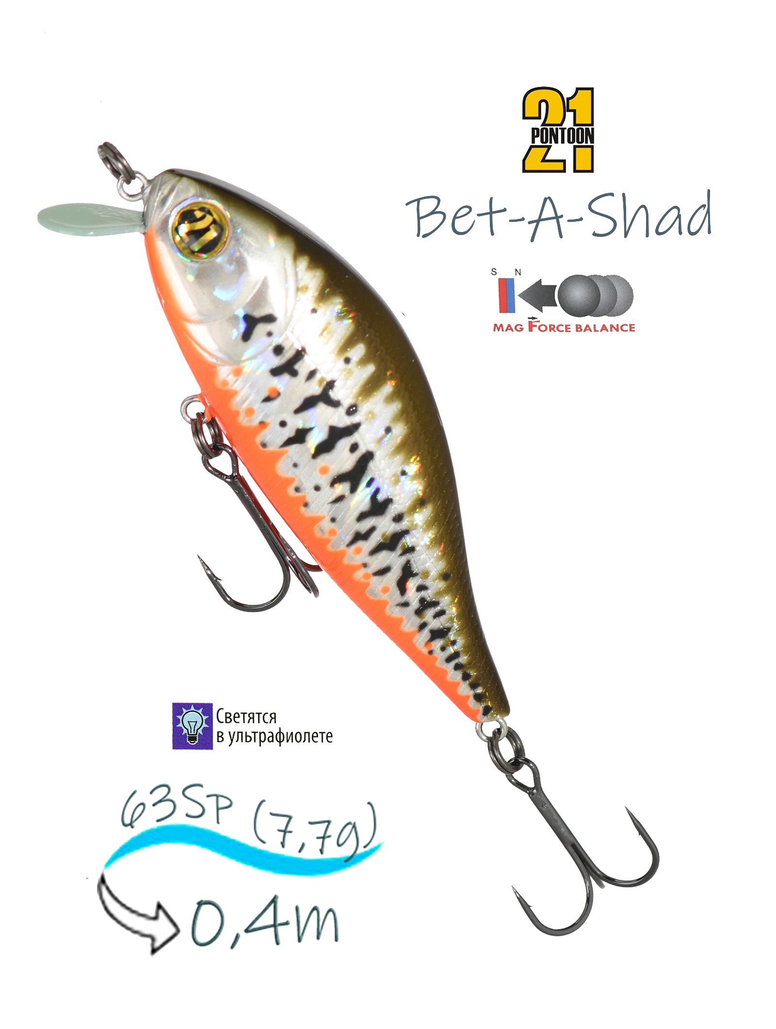 Bet-A-Shad 63 SP-SR-R53