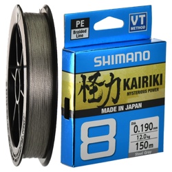Shimano Kairiki 8 Steel Gray 0,19-150m - фото