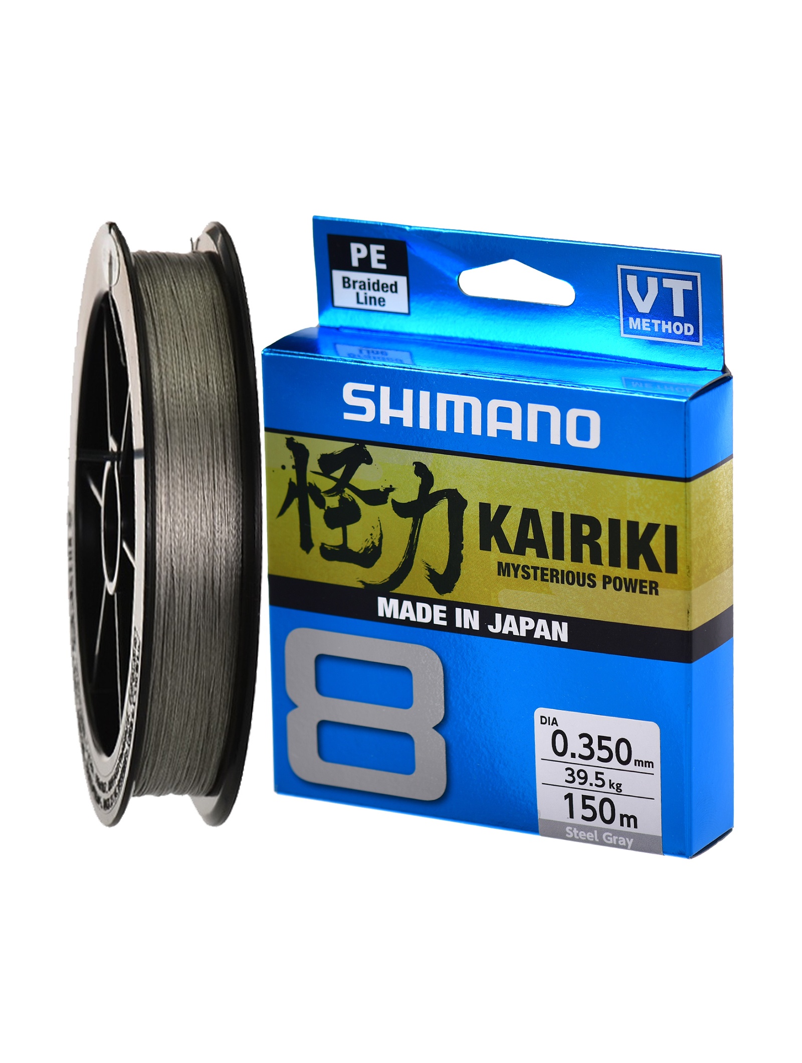 Shimano Kairiki 8 Steel Gray 0,350-150m - фото