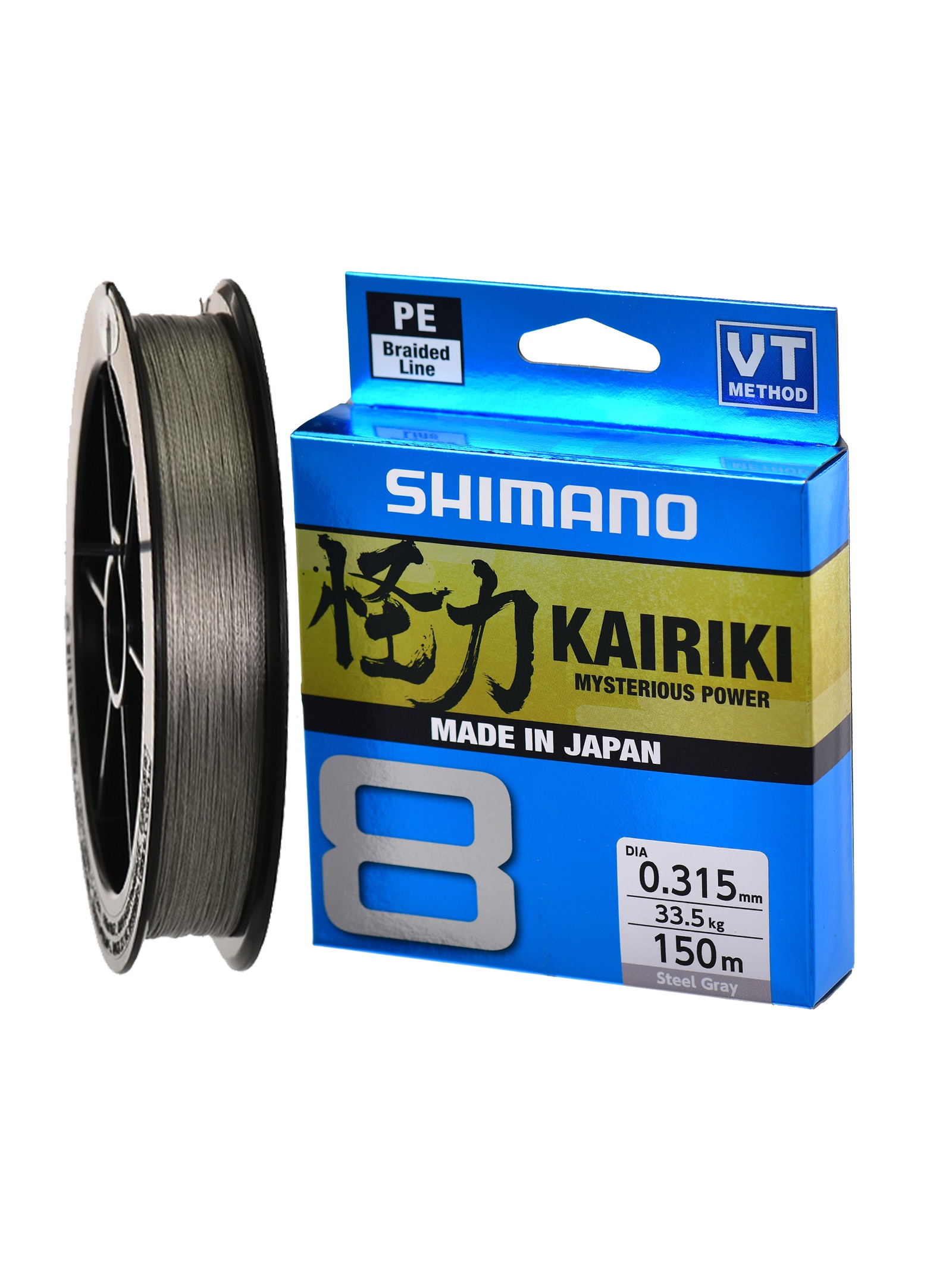 Shimano Kairiki 8 Steel Gray 0,315-150m - фото