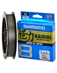 Shimano Kairiki 8 Steel Gray 0,315-150m - фото