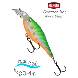 SCRGS07 GGTU Scatter Rap Glass Shad - фото
