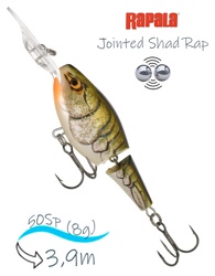 JSR04 CW Jointed Shad Rap - фото