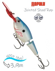JSR05 BBSD Jointed Shad Rap - фото