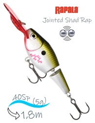 JSR04 BOF Jointed Shad Rap - фото