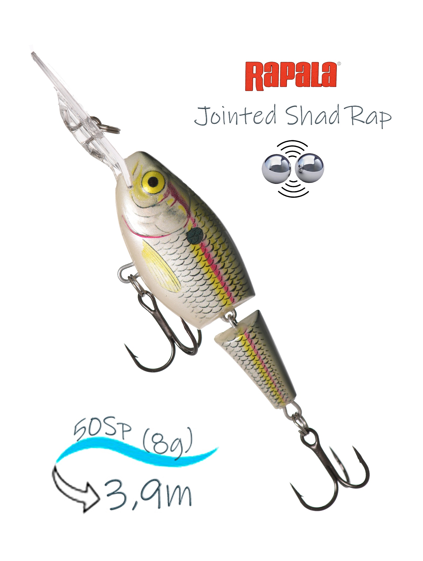 JSR05 SD Jointed Shad Rap