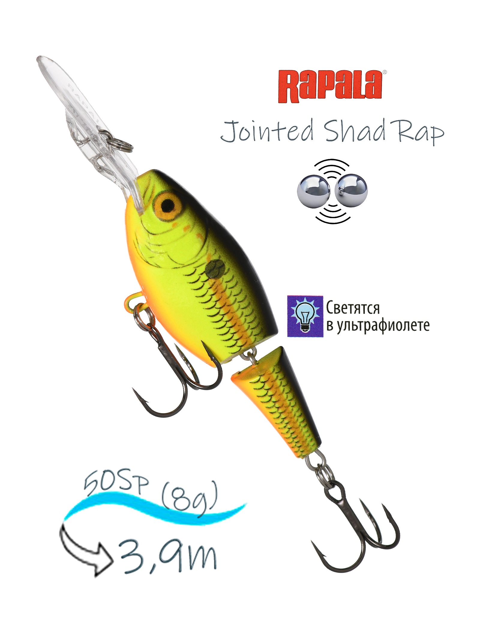 JSR05 CB Jointed Shad Rap