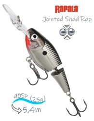 JSR09 CH Jointed Shad Rap - фото
