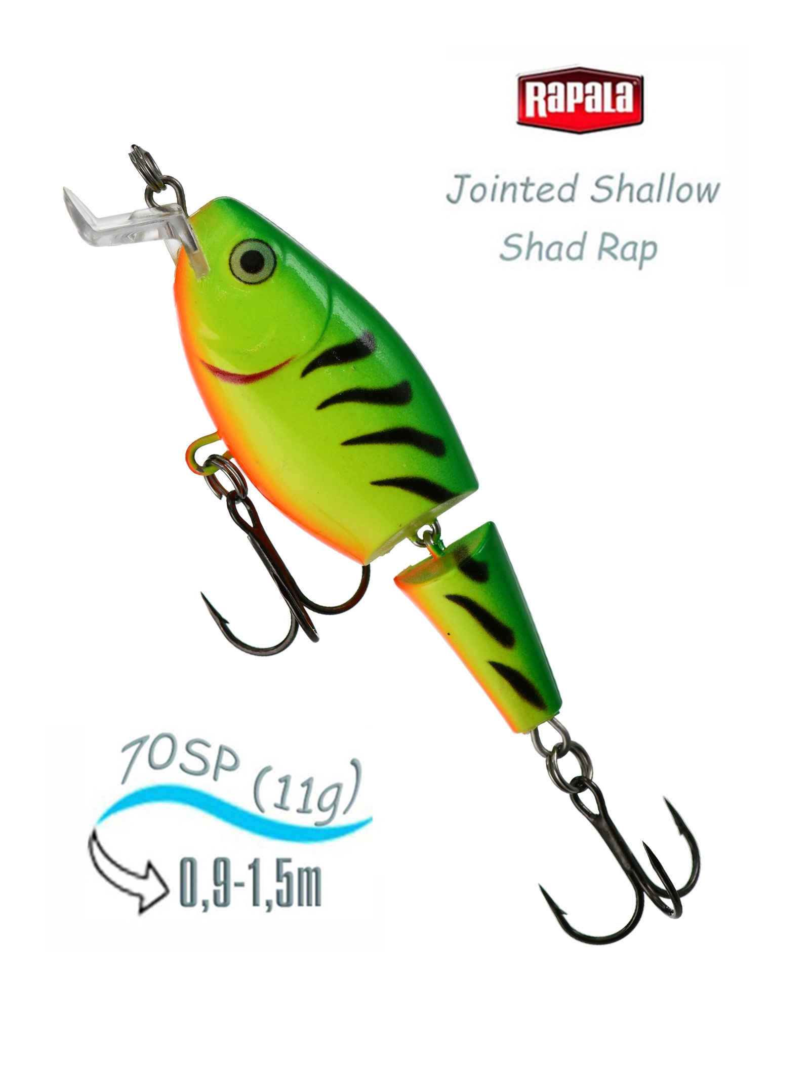 JSSR07 FT Jointed Shallow Shad Rap