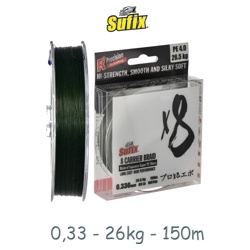 Sufix X8 0,330*150 Green - фото