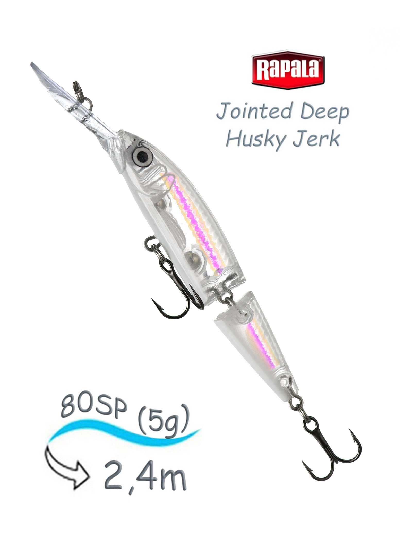 JDHJ08 GMN Jointed Deep Husky Jerk