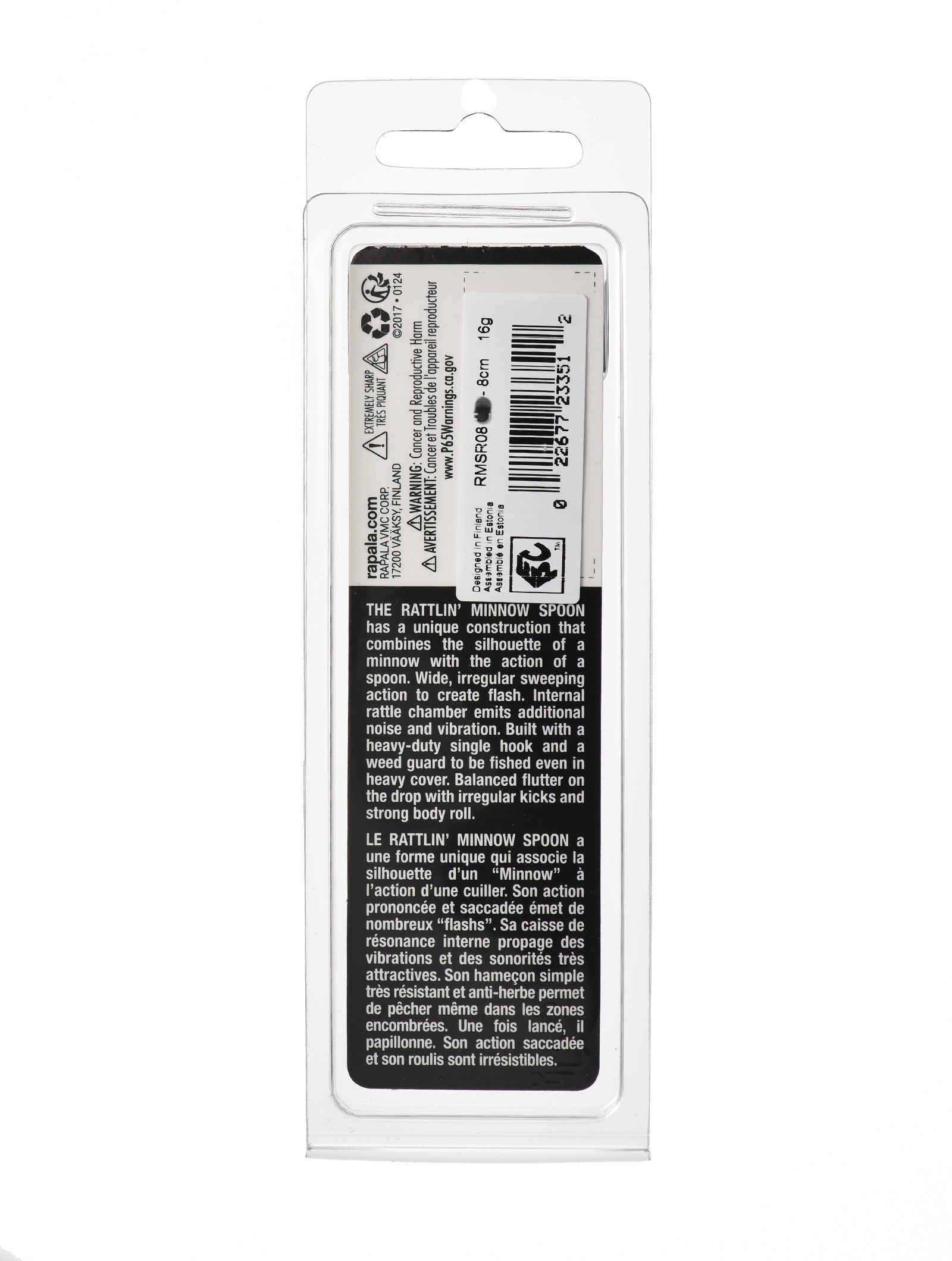 RMSR08 MBT Rattlin Minnow Spoon