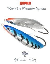 RMSR08 MBT Rattlin Minnow Spoon - фото
