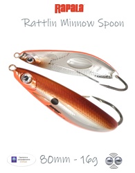 RMSR08 SBR Rattlin Minnow Spoon - фото