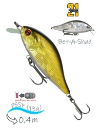 Bet-A-Shad 75 SP-SR 222 Doublet - фото