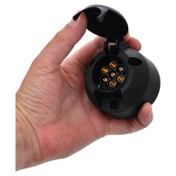 Разъем трейлерный 7 штырей (мам) С14092 - фото