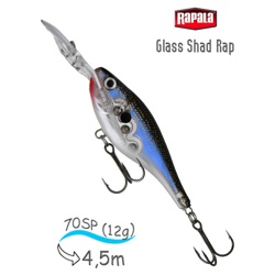 GSR07 GBK Glass Shad Rap - фото