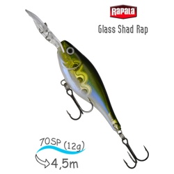 GSR07 OGH Glass Shad Rap - фото