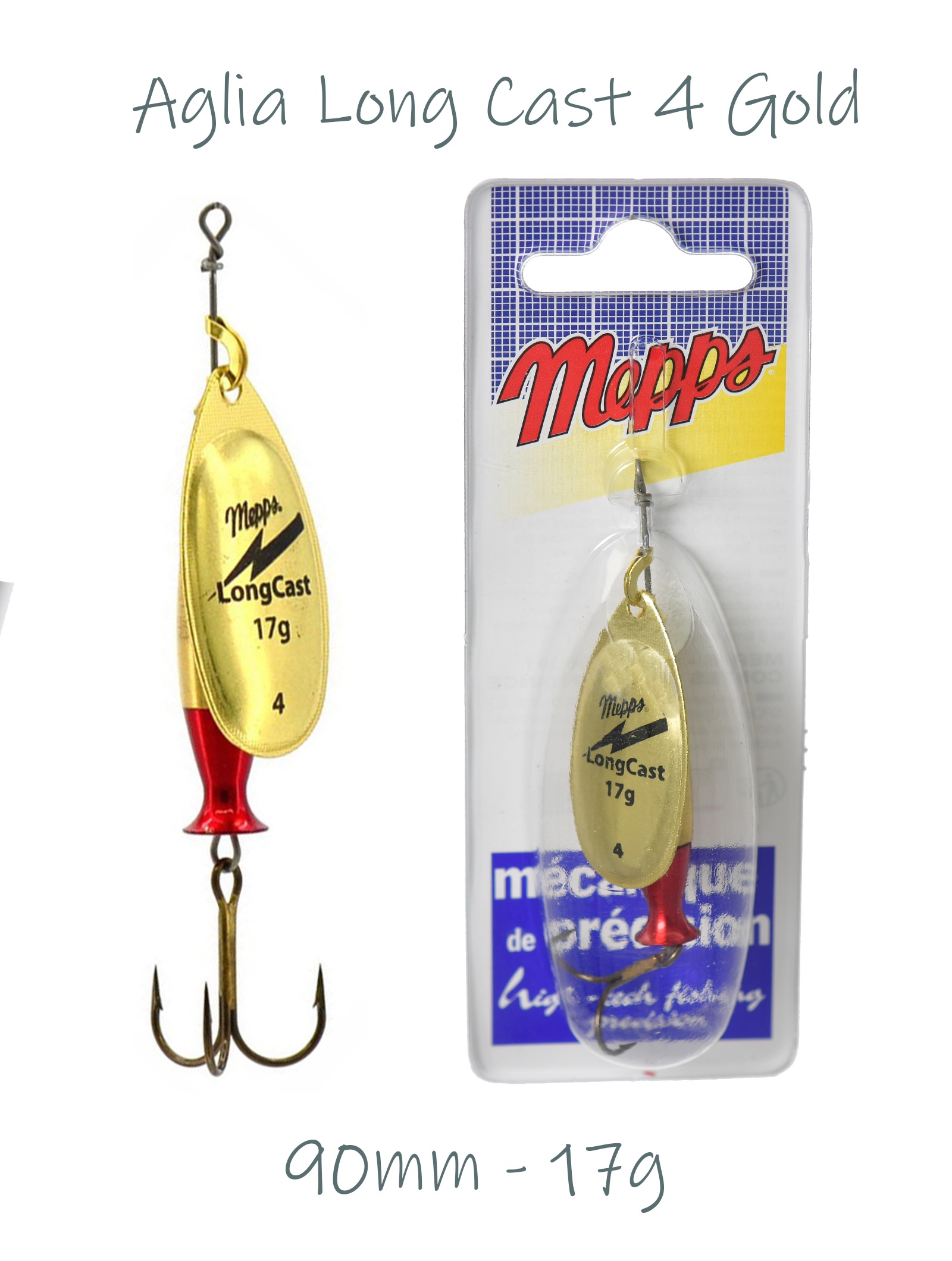 Blister Aglia Long Cast 4 Gold - фото