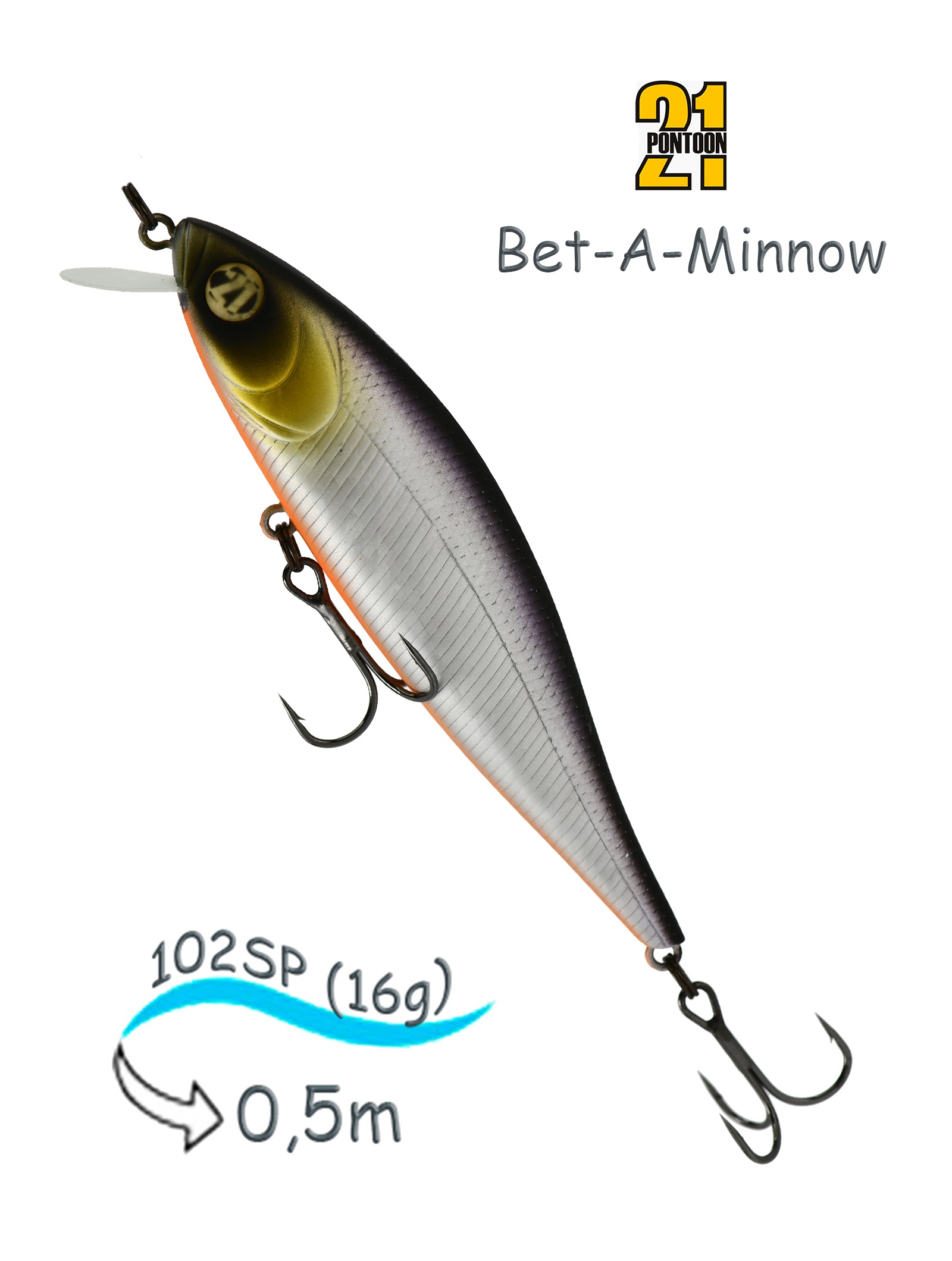 Bet-A-Minnow 102SP-SR A11