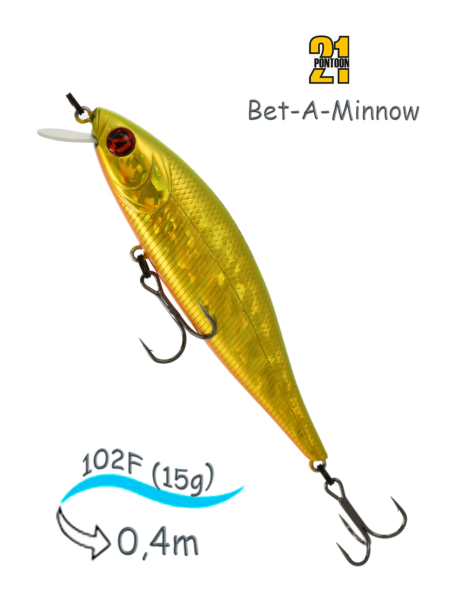 Bet-A-Minnow 102F-SR-A63