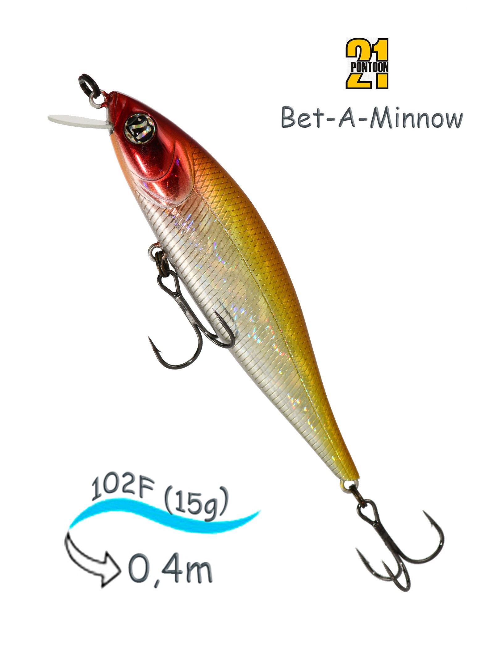 Bet-A-Minnow 102F-SR-A15