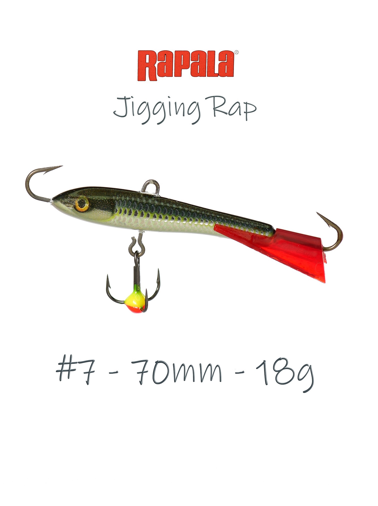 Jigging Rap WH07 BLK - фото