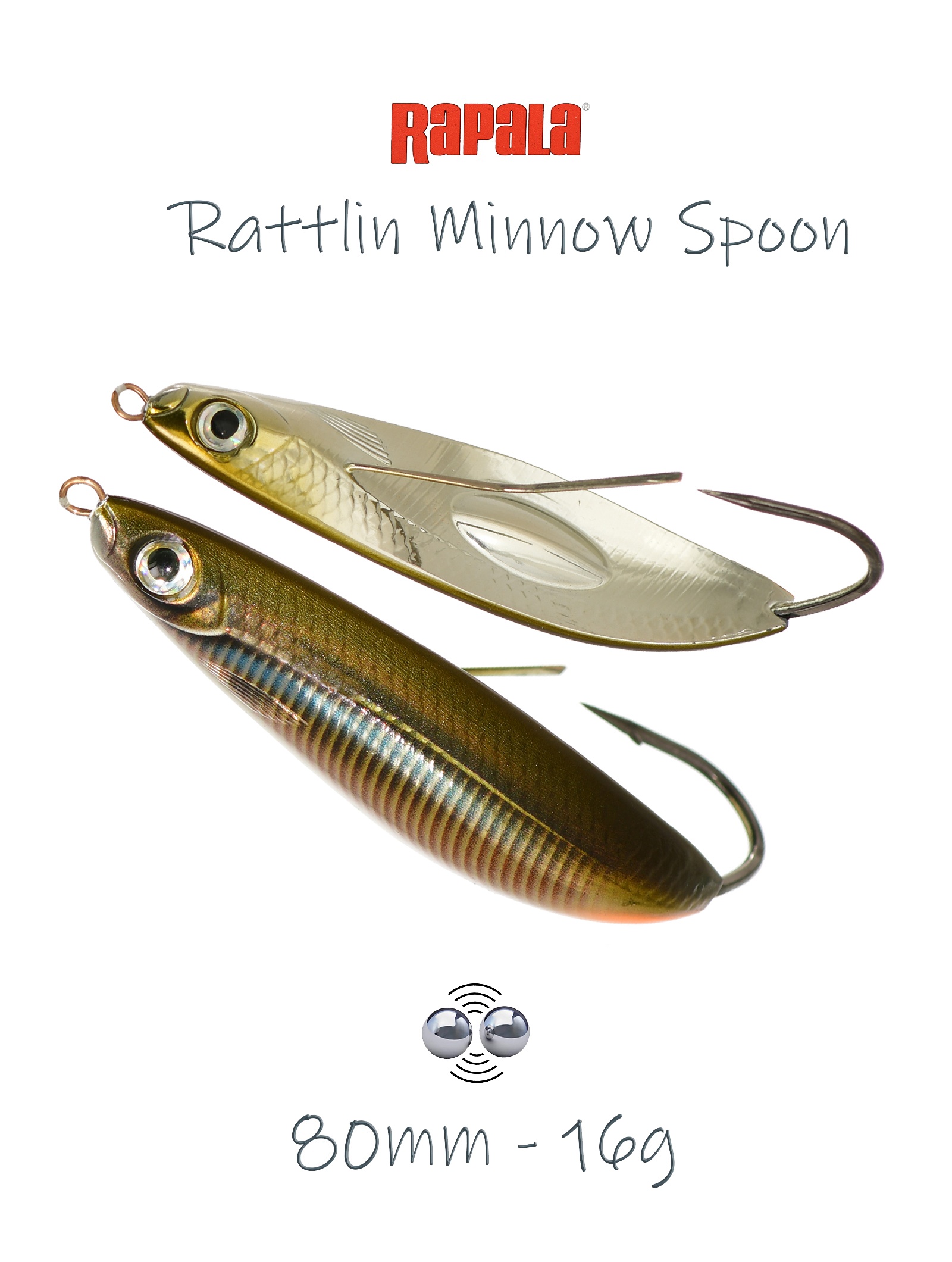 RMSR08 SMB Rattlin Minnow Spoon