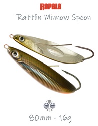 RMSR08 SMB Rattlin Minnow Spoon - фото