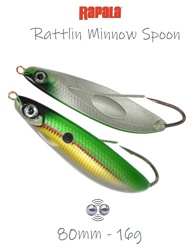 RMSR08 HESD Rattlin Minnow Spoon - фото