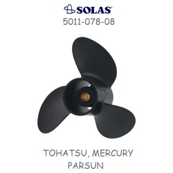 Solas 5011-078-08 (7,8*8) Tohatsu алюминий - фото