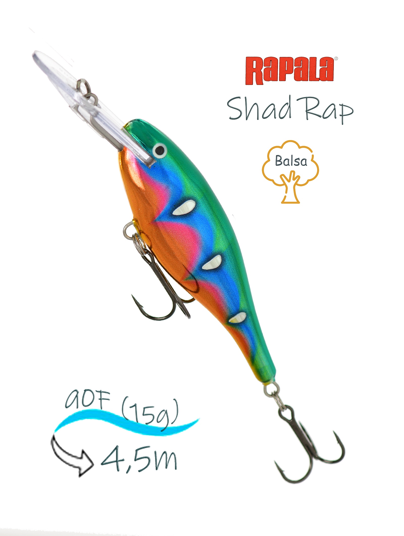 SR09 SPSH Shad Rap - фото