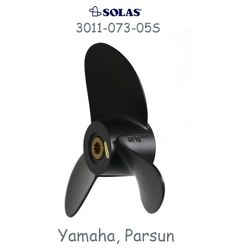 Solas 3011-073-05S (7,25*5) Yamaha алюминий - фото