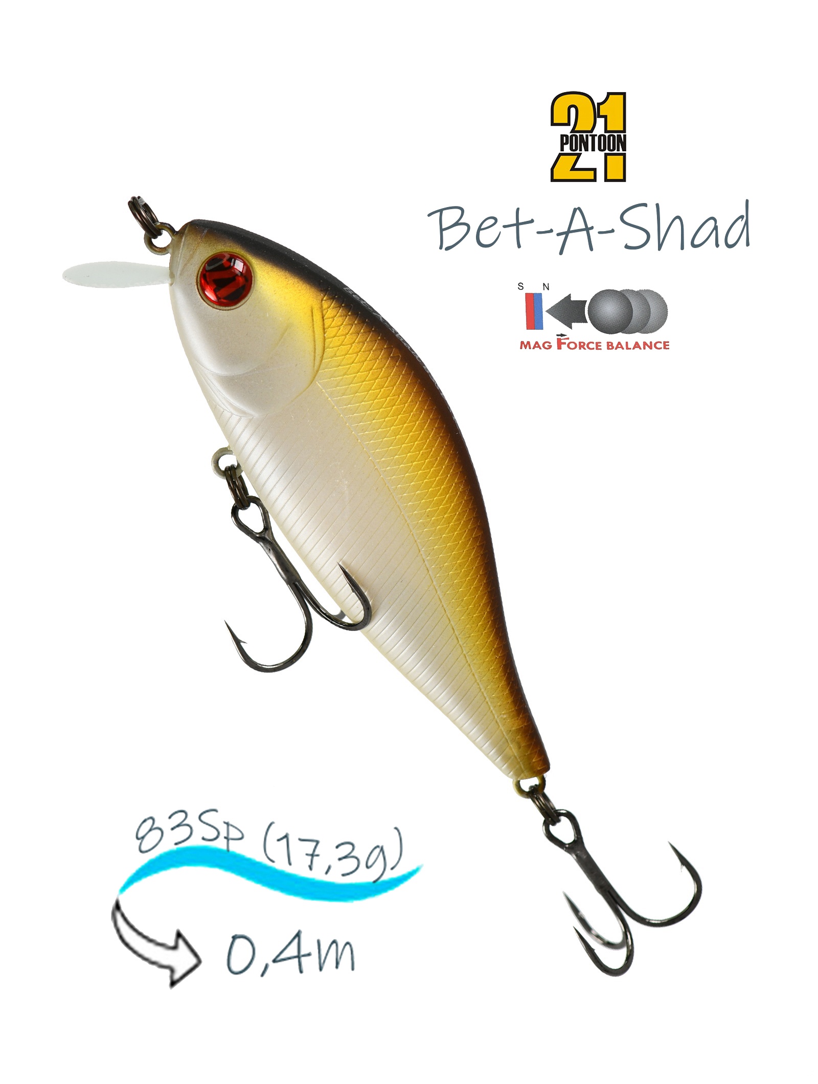 Bet-A-Shad 83 SP-SR 317