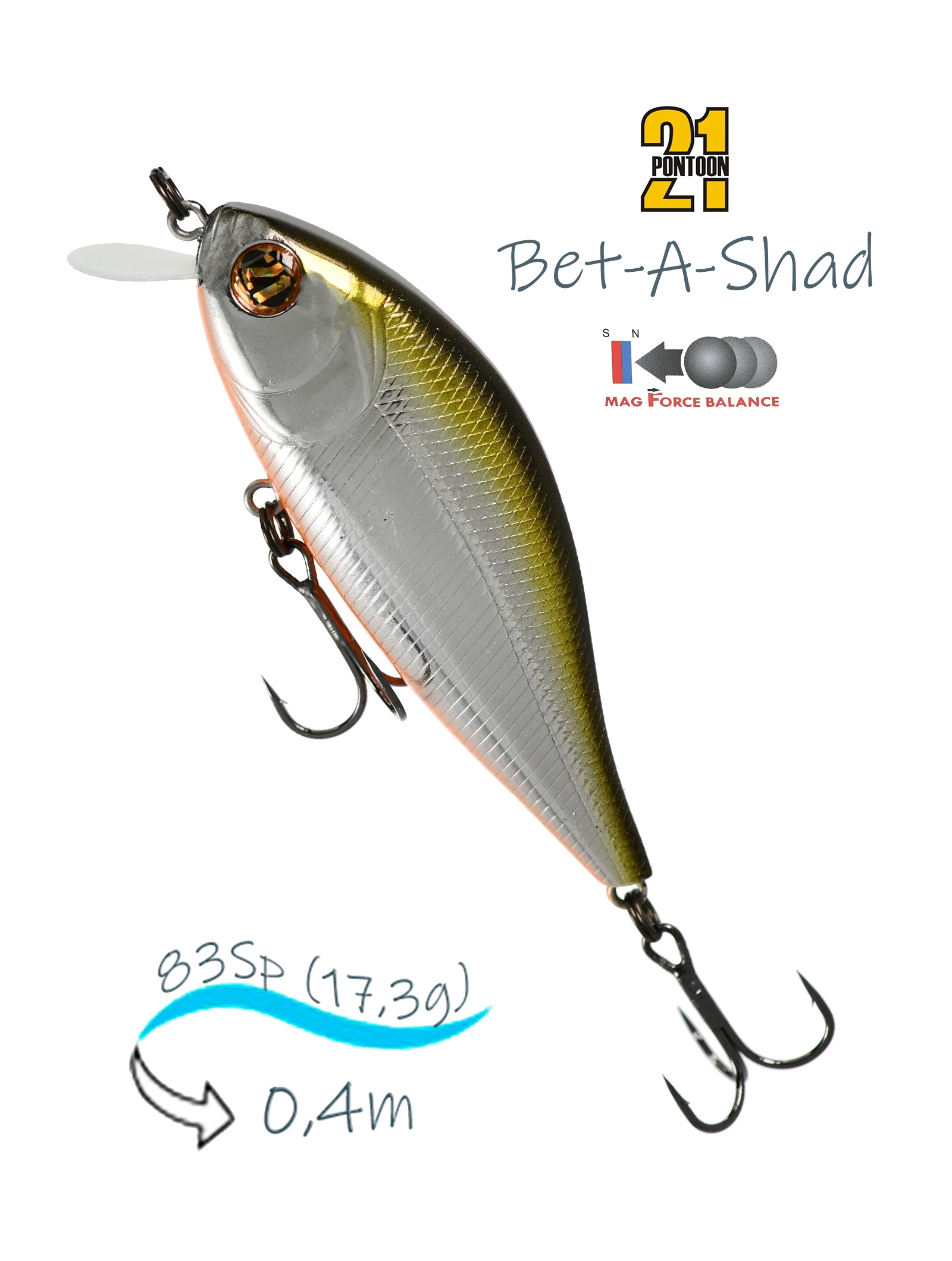 Bet-A-Shad 83 SP-SR R60