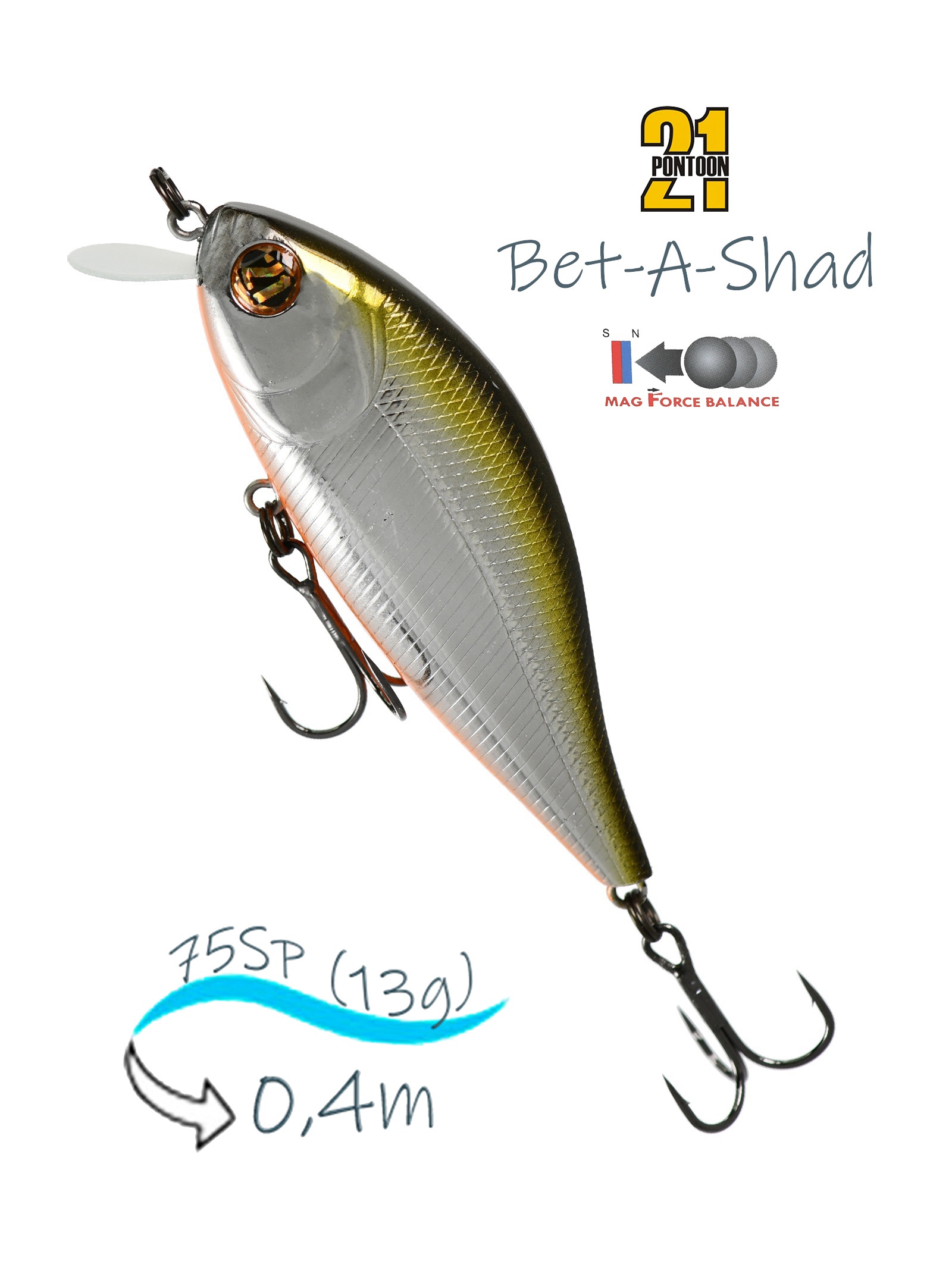 Bet-A-Shad 75 SP-SR R60