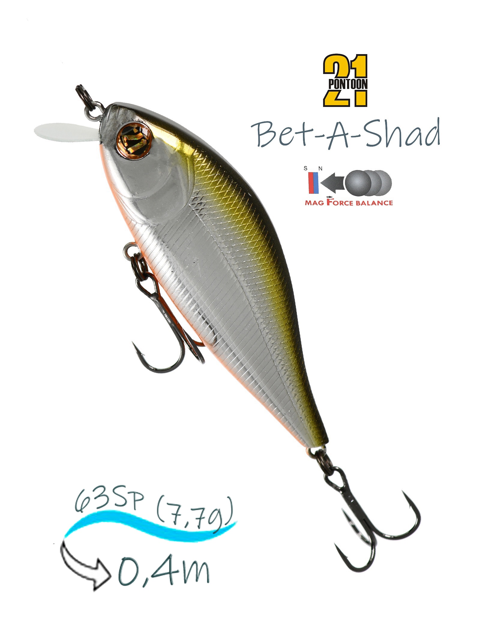 Bet-A-Shad 63 SP-SR-R60