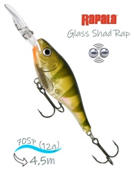 GSR07 GYP Glass Shad Rap - фото