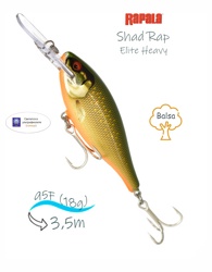 SREH95 GDSR Shad Rap Elite Heavy - фото