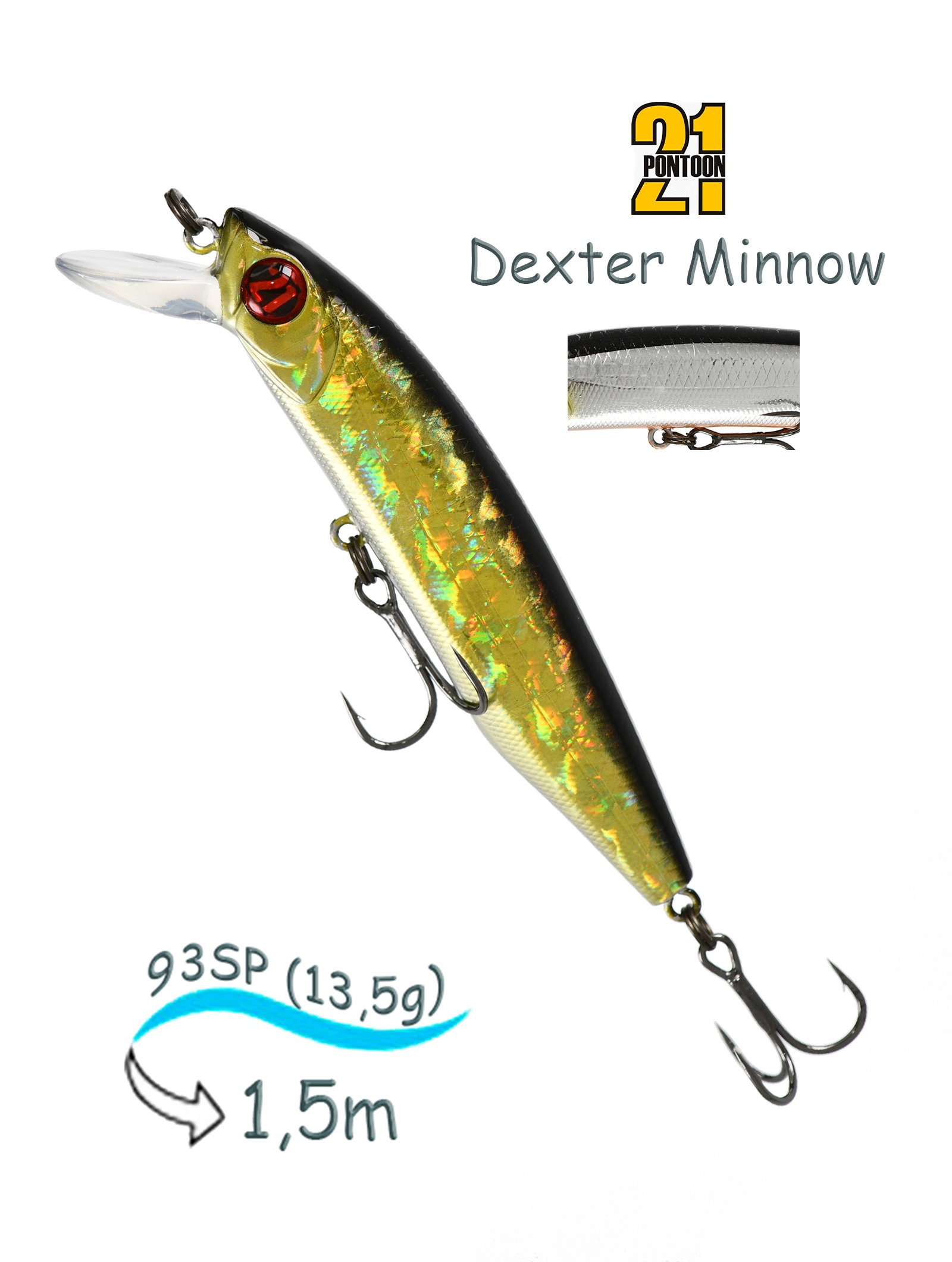 Dexter Minnow 93 SP-SR-222 Doublet