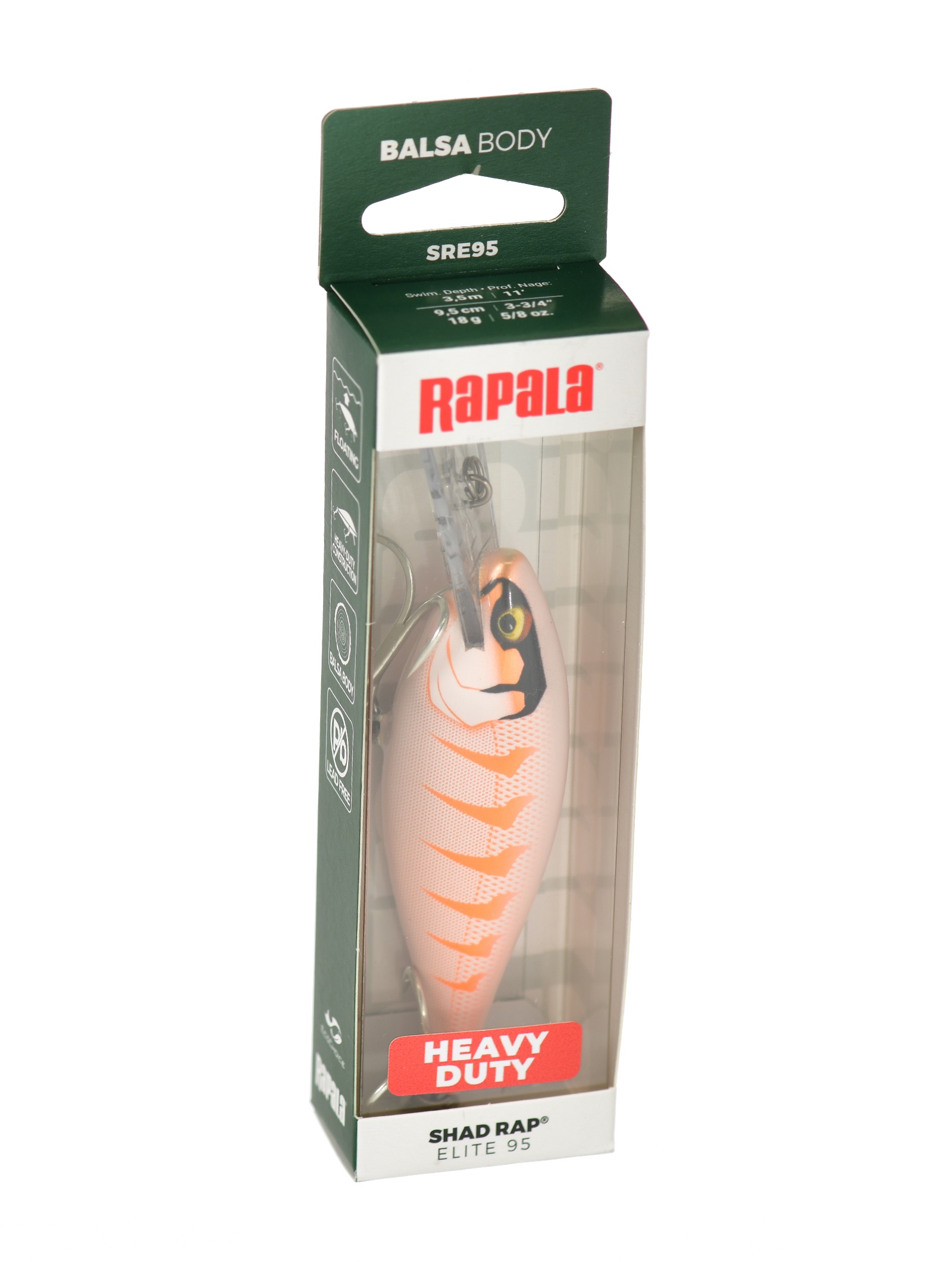 SREH95-GDCG Shad Rap Elite Heavy